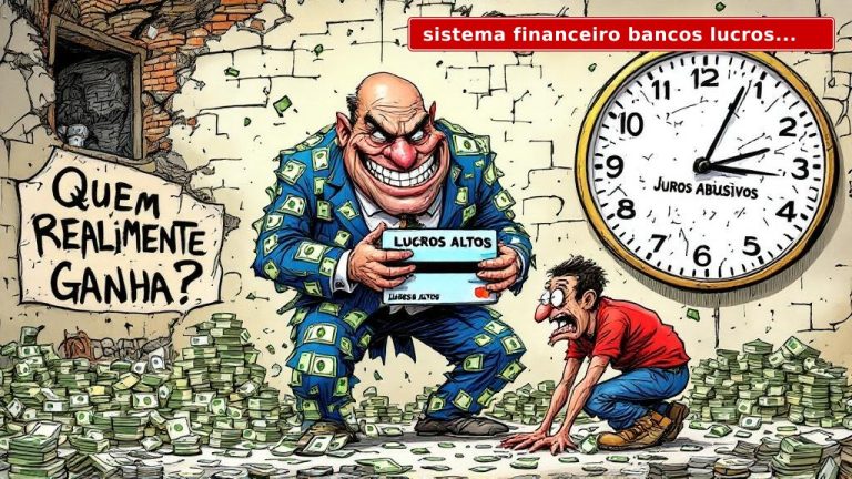 Sistema Financeiro Bancos: Lucros Altos e Juros Abusivos no Brasil, Quem Ganha?