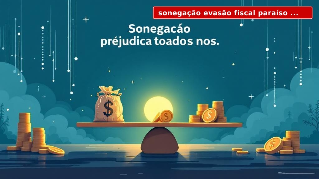 Sonegação e Evasão Fiscal: Por que o Brasil Ainda Não Resolveu Esse Problema?