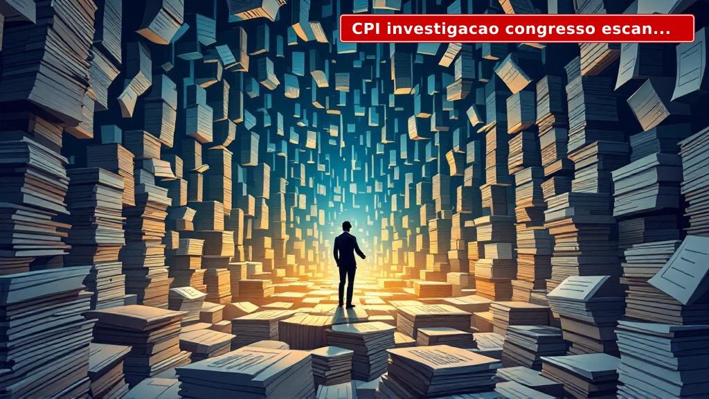 CPI Investigação Congresso: Brasil na Rota de Escândalo