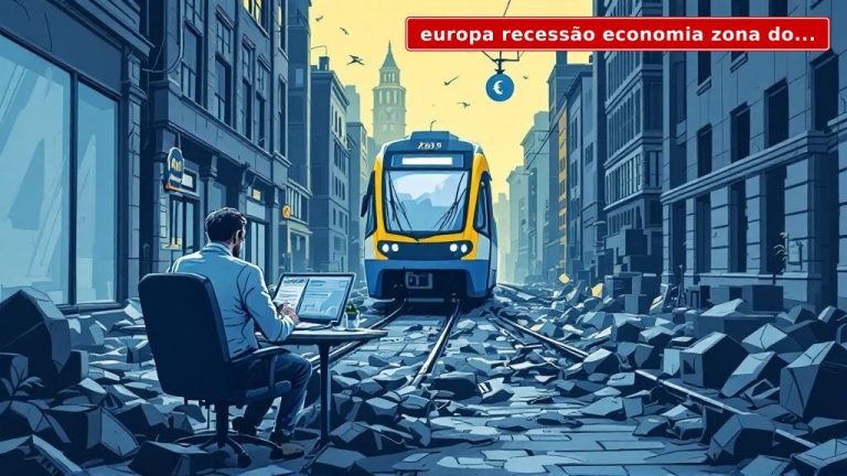 Europa em Recessão: Economia à Beira do Caos na Zona do Euro