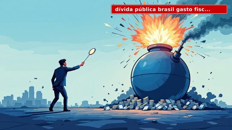 Dívida Pública Brasil: Uma Bomba Fiscal Prestes a Explodir?