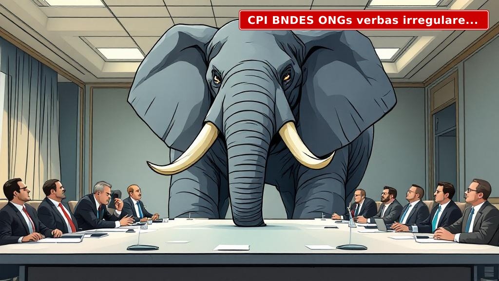 CPI BNDES ONGs: O Elefante na Sala das Verbas Irregulares