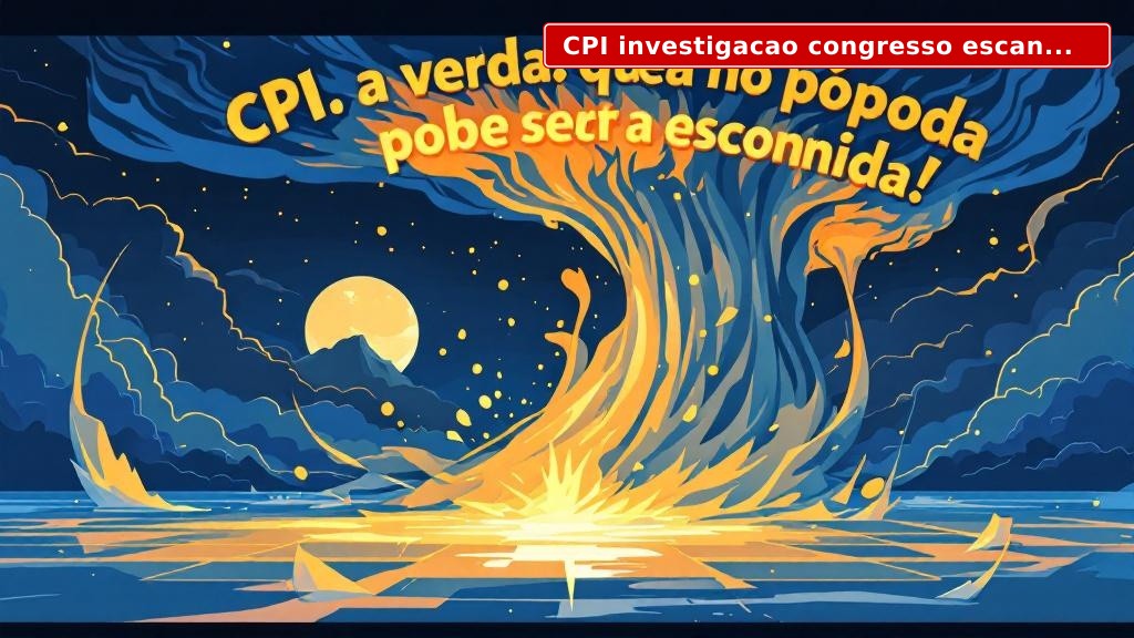 CPI Investigacao Congresso: A Tormenta Que Abala o Governo Federal
