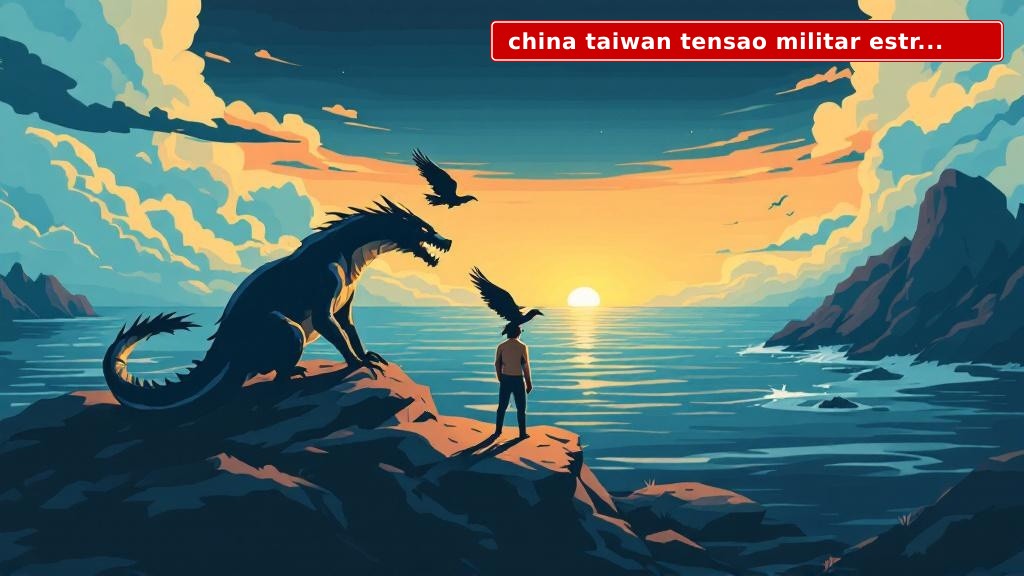 China e Taiwan: Tensão Militar no Estreito do Pacífico