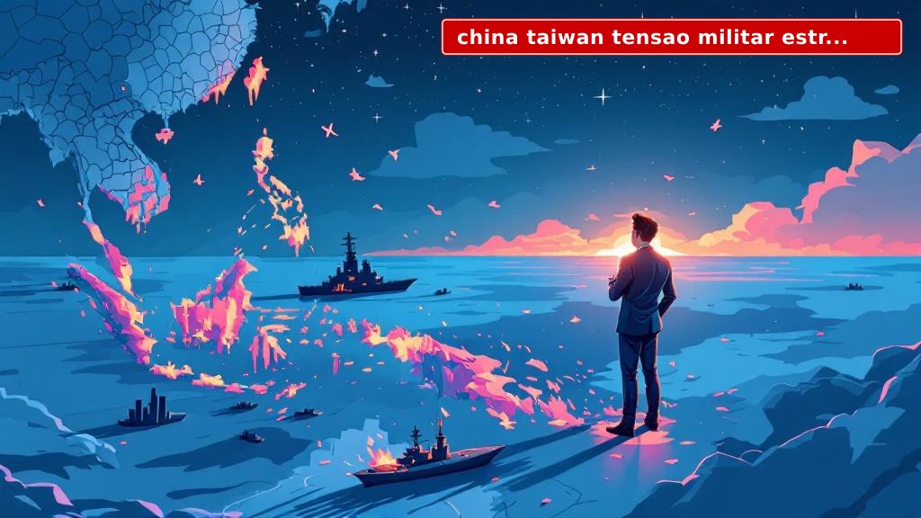 China Taiwan Tensão: O Estopim que Ninguém Quer Ver