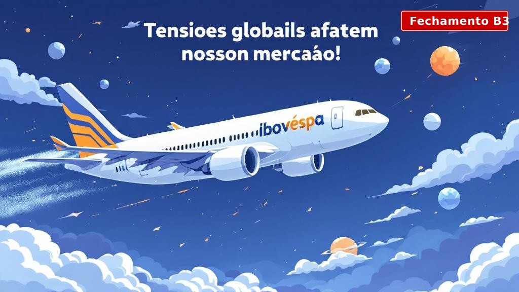 đ§đ·đ Fechamento B3 â 19/05/2026: Ibovespa cai sob pressĂŁo de tensĂ”es geopolĂticas