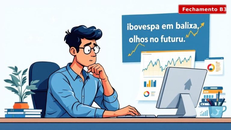 🇧🇷📊 Fechamento Fechamento B3 — 21/05/2026: Ibovespa recua à espera de decisões das taxas de juros