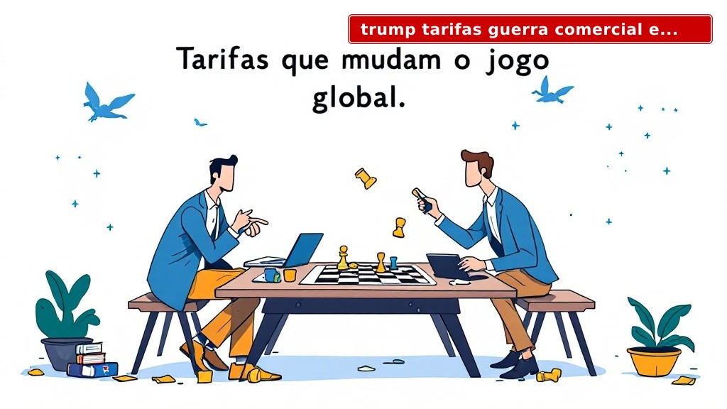 Impactos das Tarifas de Trump: Uma Guerra Comercial entre EUA, China e Europa