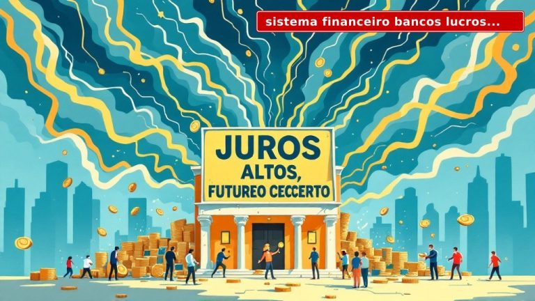 Sistema Financeiro Bancos: Lucros Astronômicos e Juros que Sufocam o Brasil