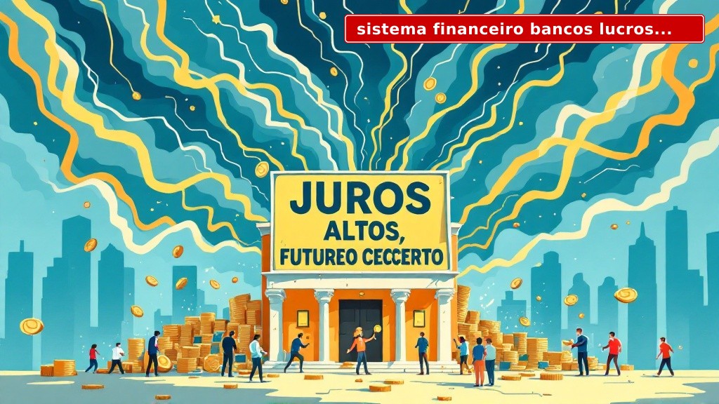 Sistema Financeiro Bancos: Lucros Astronômicos e Juros que Sufocam o Brasil