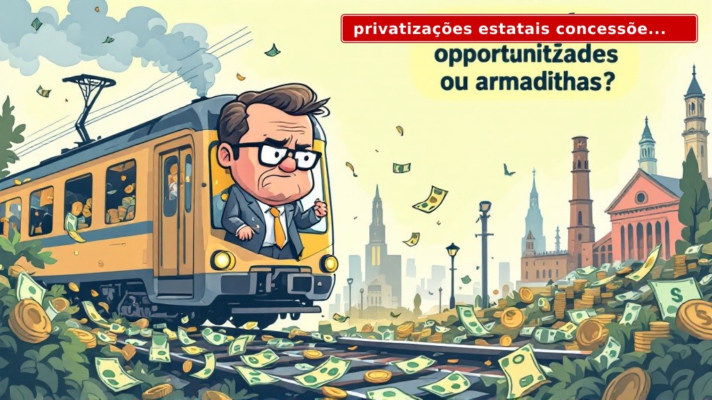 Privatizações Estatais e Concessões no Brasil: Uma Crônica de Promessas e Desastres