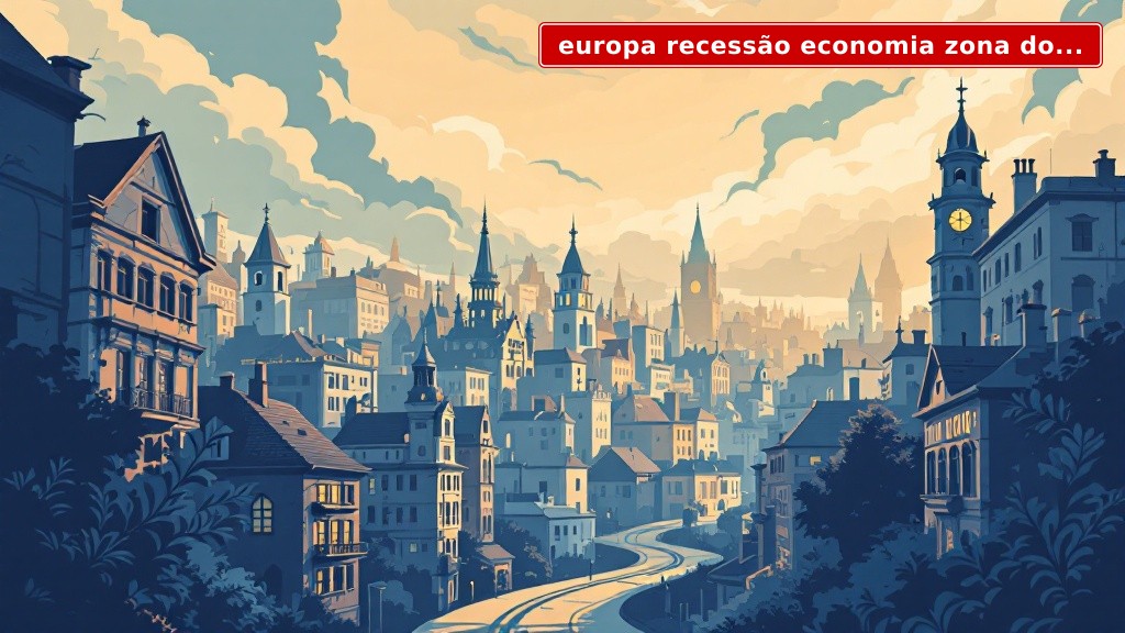 Europa Em Recessão: Economia da Zona do Euro em Crise
