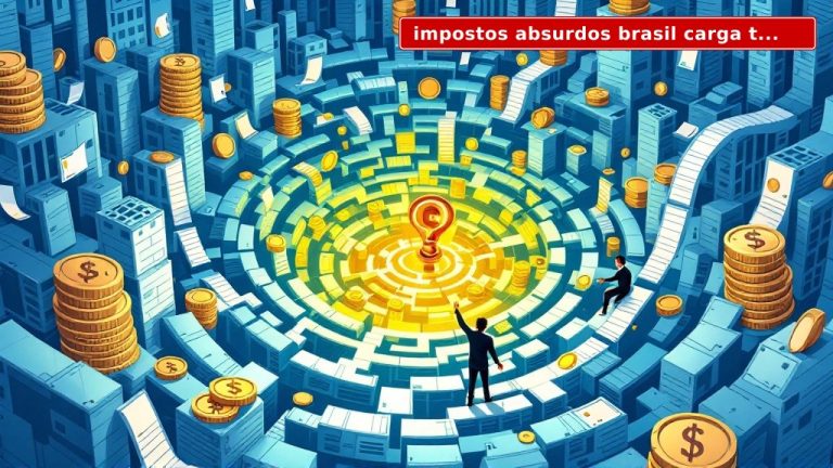 Impostos Absurdos Brasil: A Espoliação Tributária Sem Fim