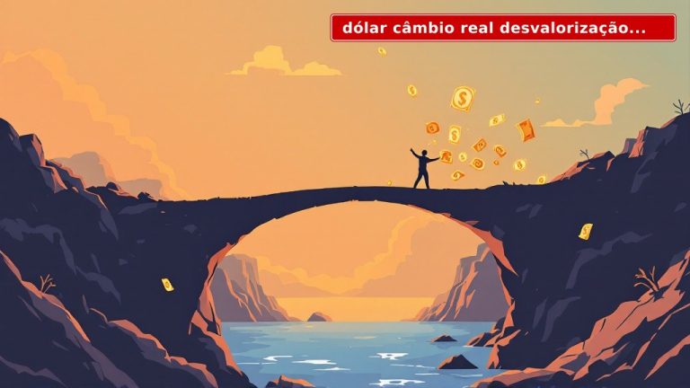 Dólar câmbio real: desvalorização expõe fragilidades econômicas do Brasil
