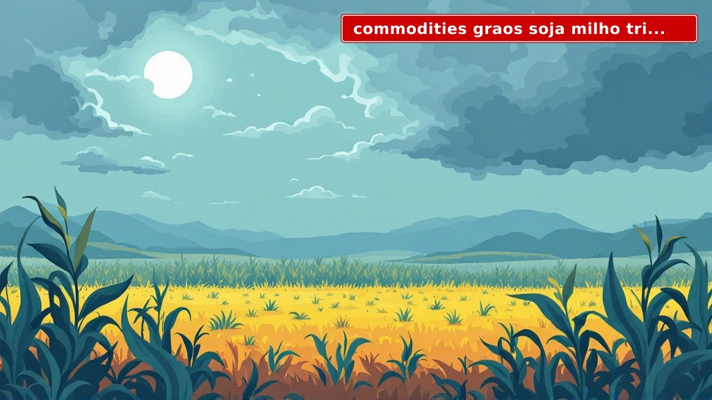 Crise nas Commodities Grãos: Soja, Milho e Trigo em Xeque