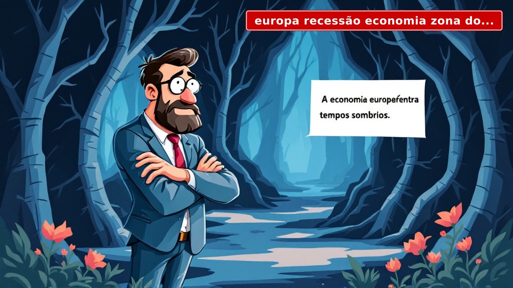Europa Recessão Economia: O Calvário da Zona do Euro