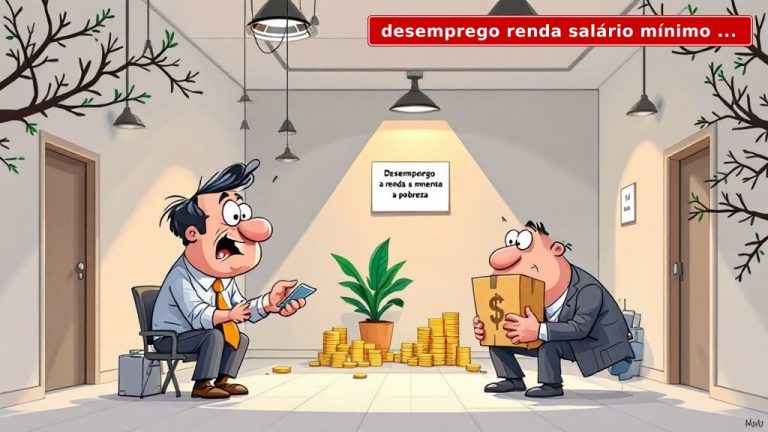 Desemprego e Renda: O Labirinto do Salário Mínimo e a Pobreza no Brasil