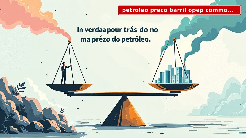 Petróleo Preço Barril: Promessas OPEP vs. Realidade dos Mercados