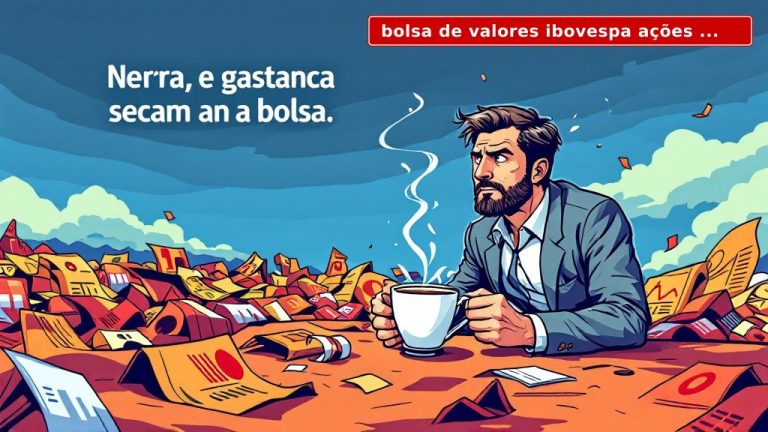 Bolsa de Valores em Turbulência: Entre a Guerra e a Gastança, o Ibovespa Sangra