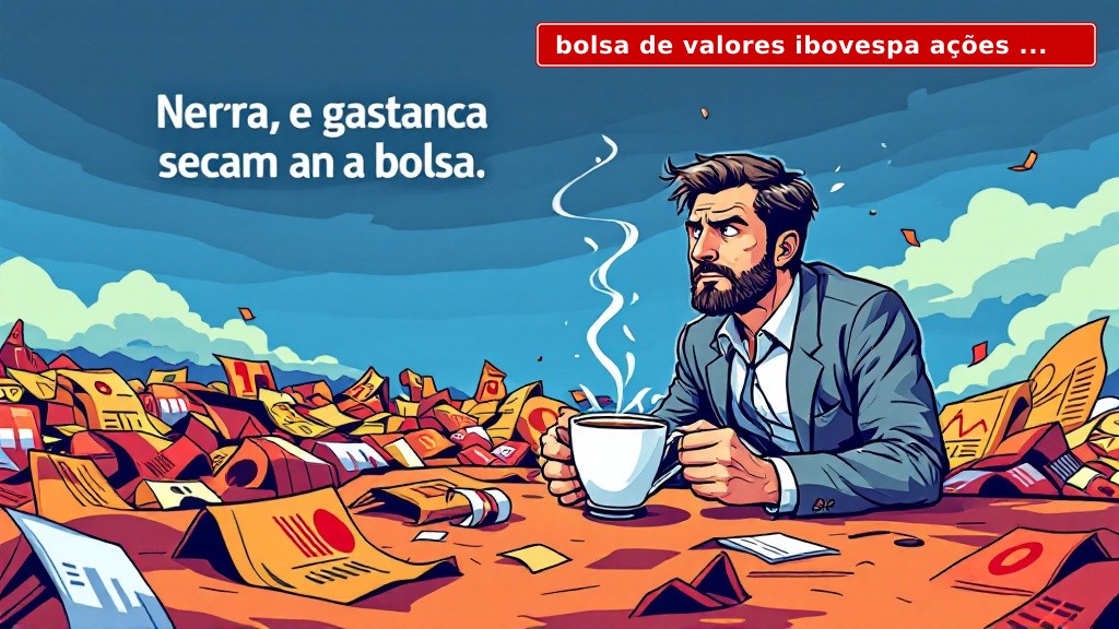 Bolsa de Valores em Turbulência: Entre a Guerra e a Gastança, o Ibovespa Sangra