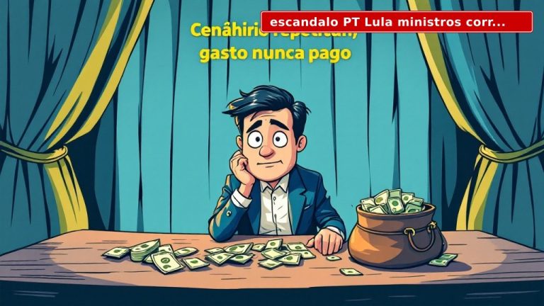 Escândalo PT Lula: A Mesma Peça, o Mesmo Teatro de Negação