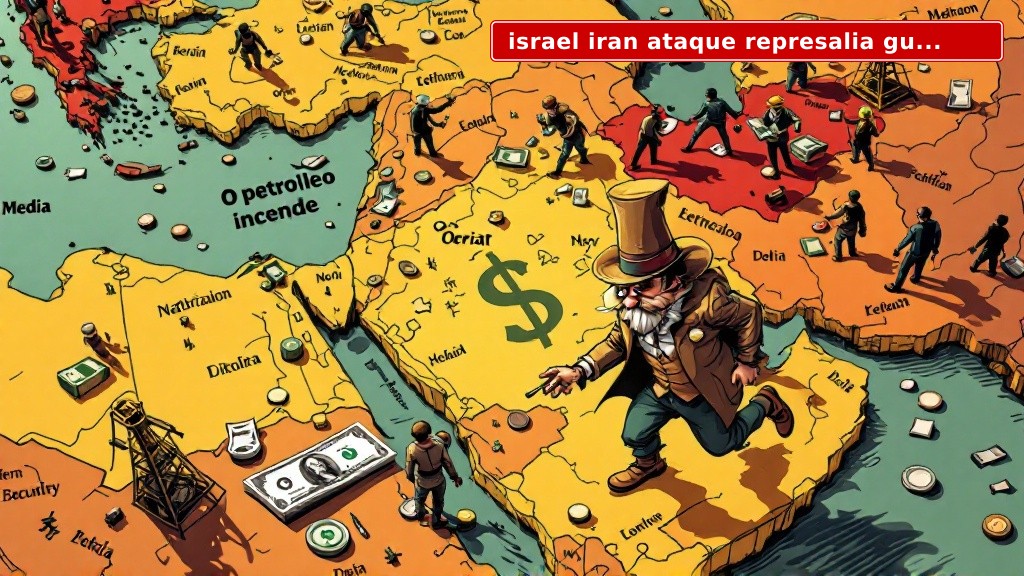 Bombas e Balas: O Ataque Entre Israel e Irã que Acendeu o Pavio da Economia Global