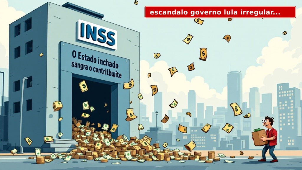 Escândalo governo Lula: R$ 6,5 bilhões desviados no INSS e a farra do Estado inchado
