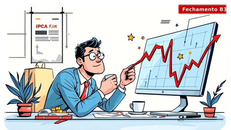 🇧🇷📊 Fechamento B3 — 12/06/2026: Ibovespa recua 0,21% em dia de correção técnica e IPCA pressionado; IFIX resiste