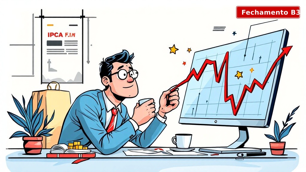 🇧🇷📊 Fechamento B3 — 12/06/2026: Ibovespa recua 0,21% em dia de correção técnica e IPCA pressionado; IFIX resiste