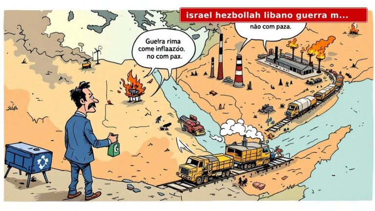 Israel, Hezbollah e Líbano: a guerra que a esquerda global ignora e o Brasil paga o pato