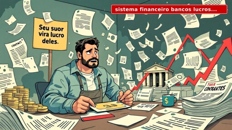 O Cerco ao Bolso: Como o sistema financeiro bancos e o Estado transformaram o crédito em armadilha