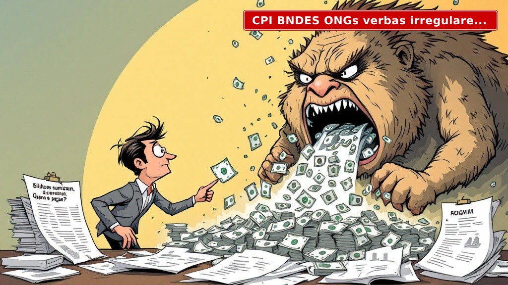 CPI BNDES ONGs: o ralo bilionário que o PT tenta esconder do brasileiro