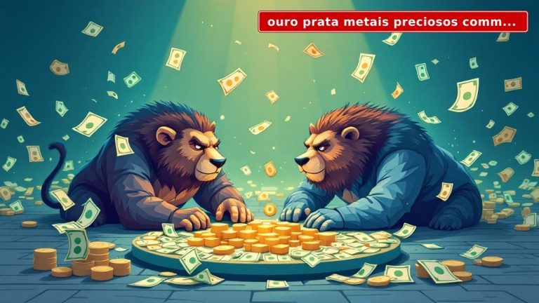 Ouro e Prata Metais: A Corrida dos Investidores Contra o Estado Inflacionário
