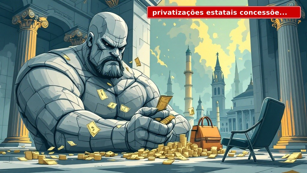 Privatizações Estatais e Concessões no Brasil: O Estado Engoliu o Mercado
