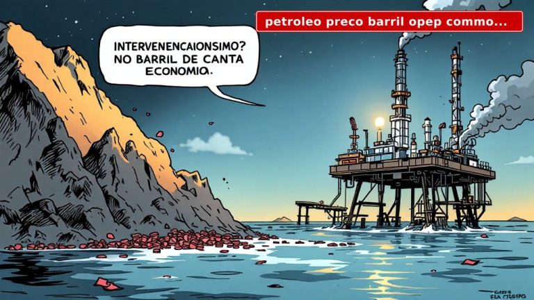 Petróleo em Queda: Preço do Barril Cai e a Festa do Intervencionismo Pode Acabar