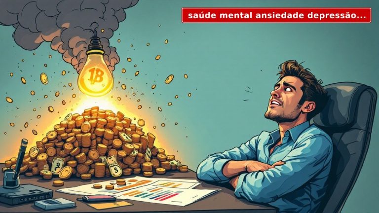 Saúde mental ansiedade: o custo silencioso que afeta 18 milhões de brasileiros