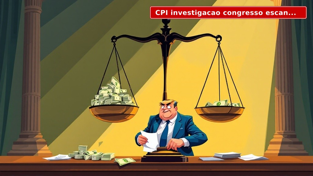 CPI investigação congresso: a farsa da esquerda que troca culpados por protegidos