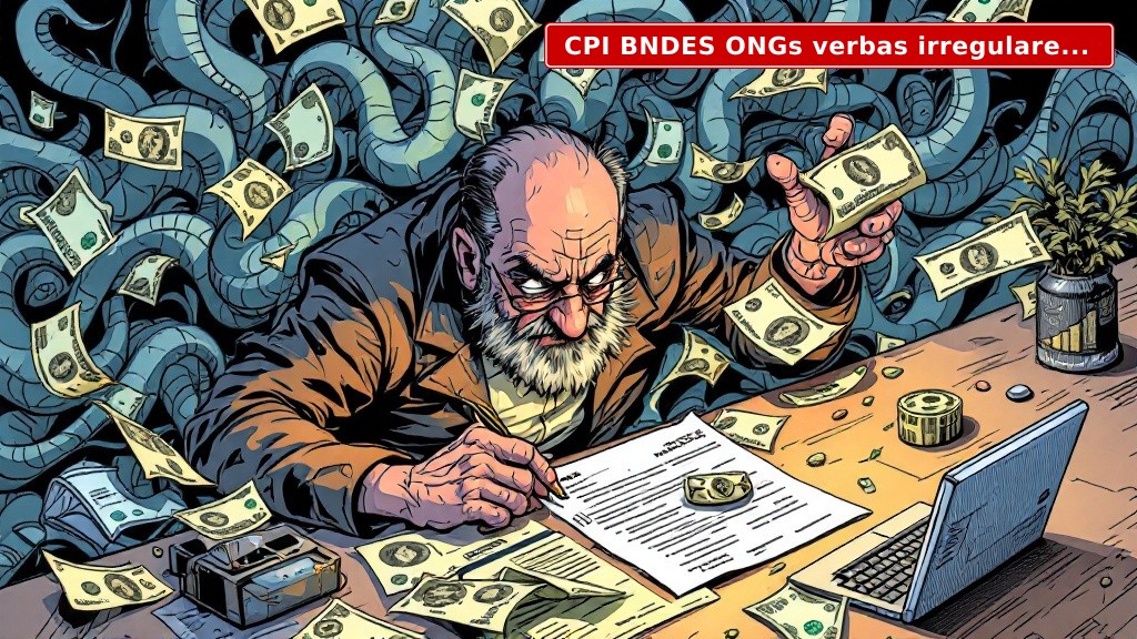 CPI BNDES ONGs: O Casamento do Dinheiro Público com o Caixa-Preta do Ativismo