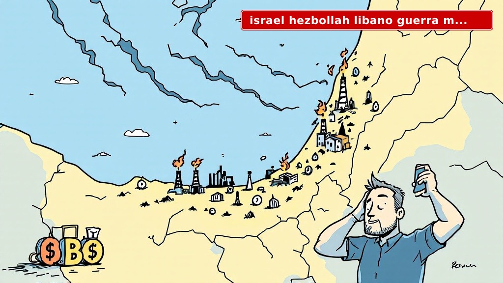 Israel, Hezbollah e Líbano: a guerra que explode no Oriente Médio e acende o alerta no bolso do brasileiro