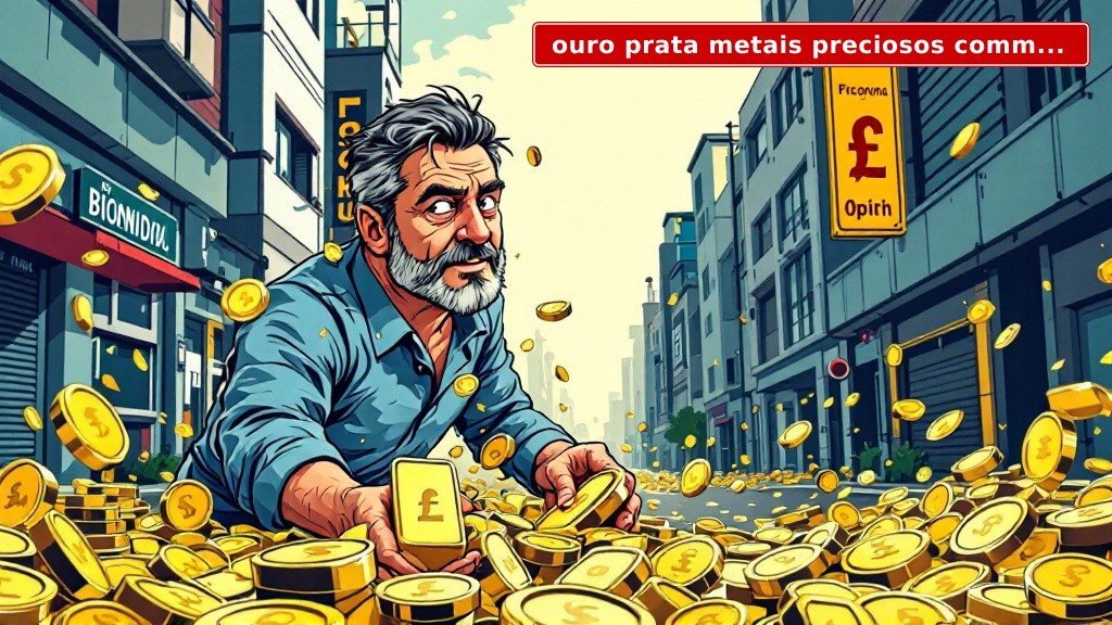 Ouro e Prata Disparam: Como os Metais Preciosos Estão Mudando a Vida do Brasileiro