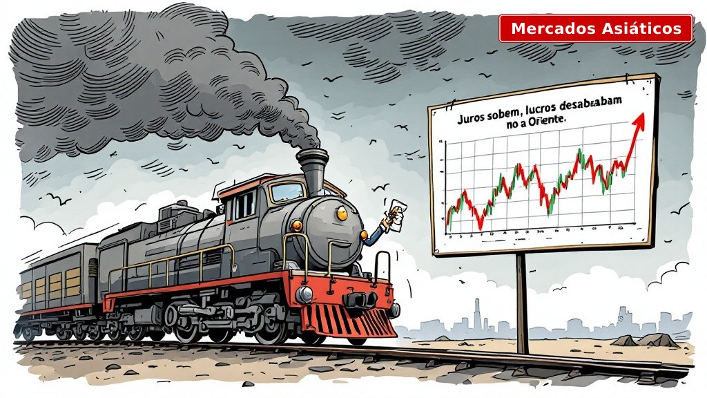 🌏📉 Fechamento Mercados Asiáticos — 18/06/2026: Nikkei cai das máximas com juro a 1% no Japão; Hong Kong sangra com Fed hawkish e China à deriva