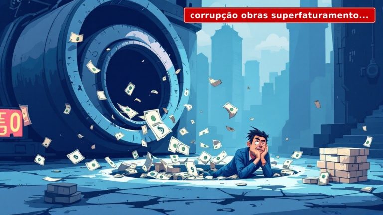 Corrupção em obras: o superfaturamento que sangra o contribuinte brasileiro