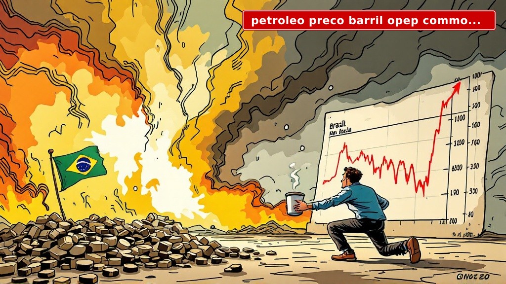 Petróleo preço barril despenca: Fim da guerra no Oriente Médio ou armadilha para o Brasil?