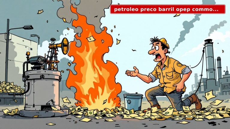 Petróleo a US$ 120: A Farra do Intervencionismo e o Preço do Barril nas Costas do Brasileiro