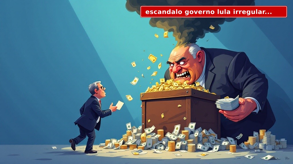Lula soterrado pelo escandalo governo lula: Master, propina e o cheiro de 2026