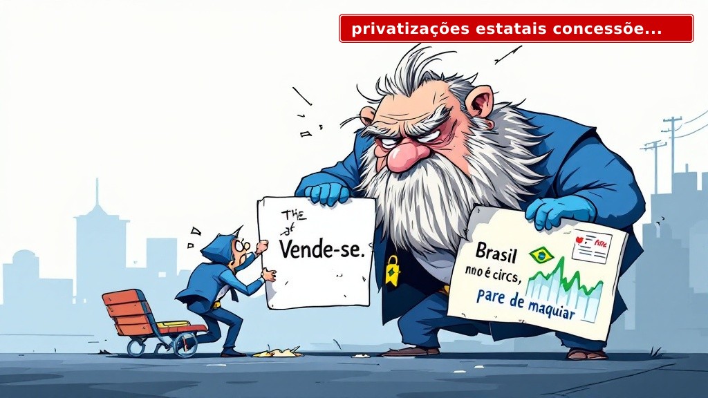Privatizações estatais concessões: o Brasil precisa parar de brincar de empresa
