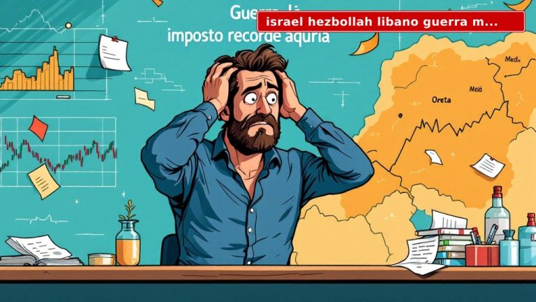 Israel-Hezbollah-Líbano: Cessar-Fogo Fajuto Enquanto o Brasil Financia Contas com Impostos Recordes