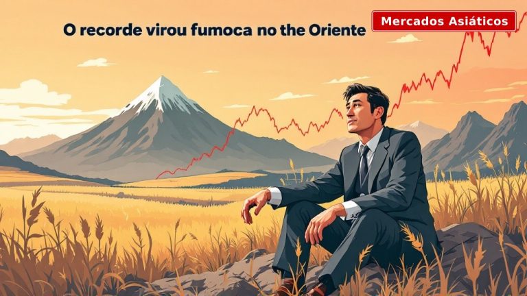 🌏📉 Fechamento Mercados Asiáticos — 23/06/2026: Kospi despenca 10% com liquidação de tecnologia; Nikkei recua de recorde.