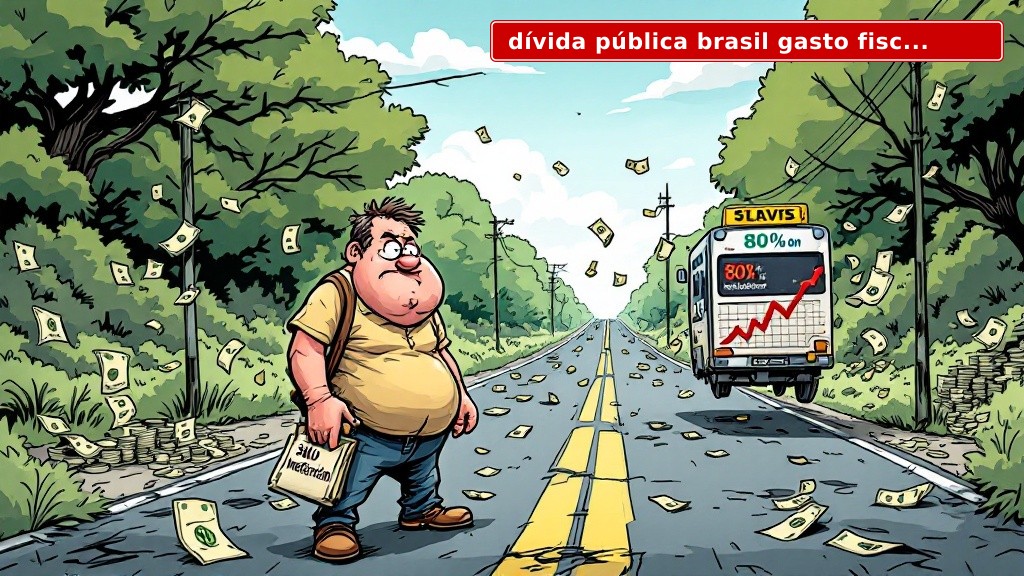 A Dívida Pública Brasil Atinge 80% do PIB: A Farra Fiscal Tem Preço, e Você Está Pagando