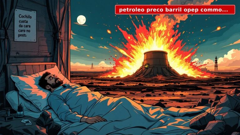 Petróleo a US$ 120: O preço do barril explode e o Brasil cochila